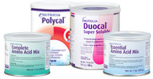 Image of Polycal and Duocal products grouped together.